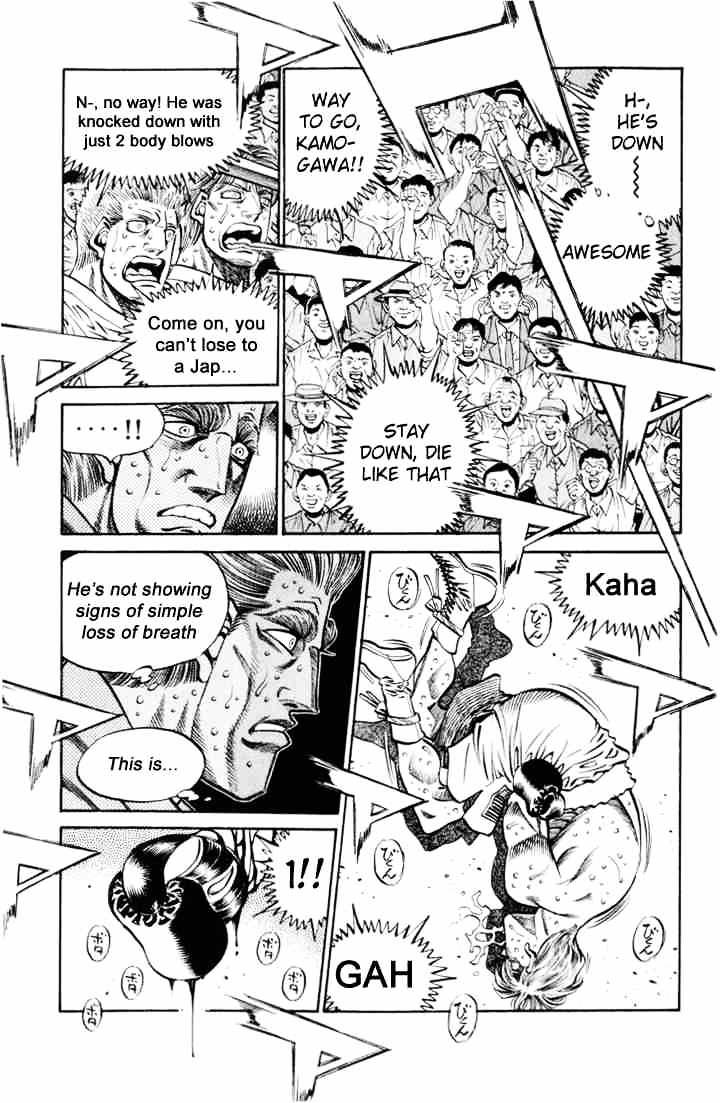 Hajime no Ippo: Fighting Spirit, Chapter 413 image 10